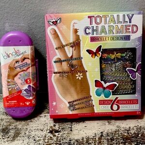 Totally Charmed & Blingle Bands Friendship & Charm Bracelet Design Kits - NEW